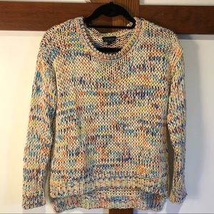 Topshop colorful crochet